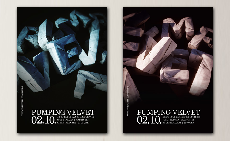 Pumping Velvet- Poster